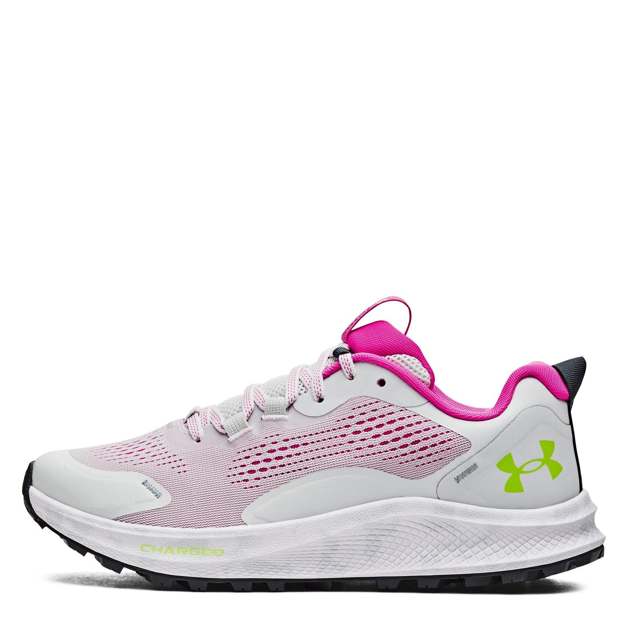 Magla Siva/Roza - Under Armour - Charged Bandit TR 2 Womens Trail Running Shoes - 7