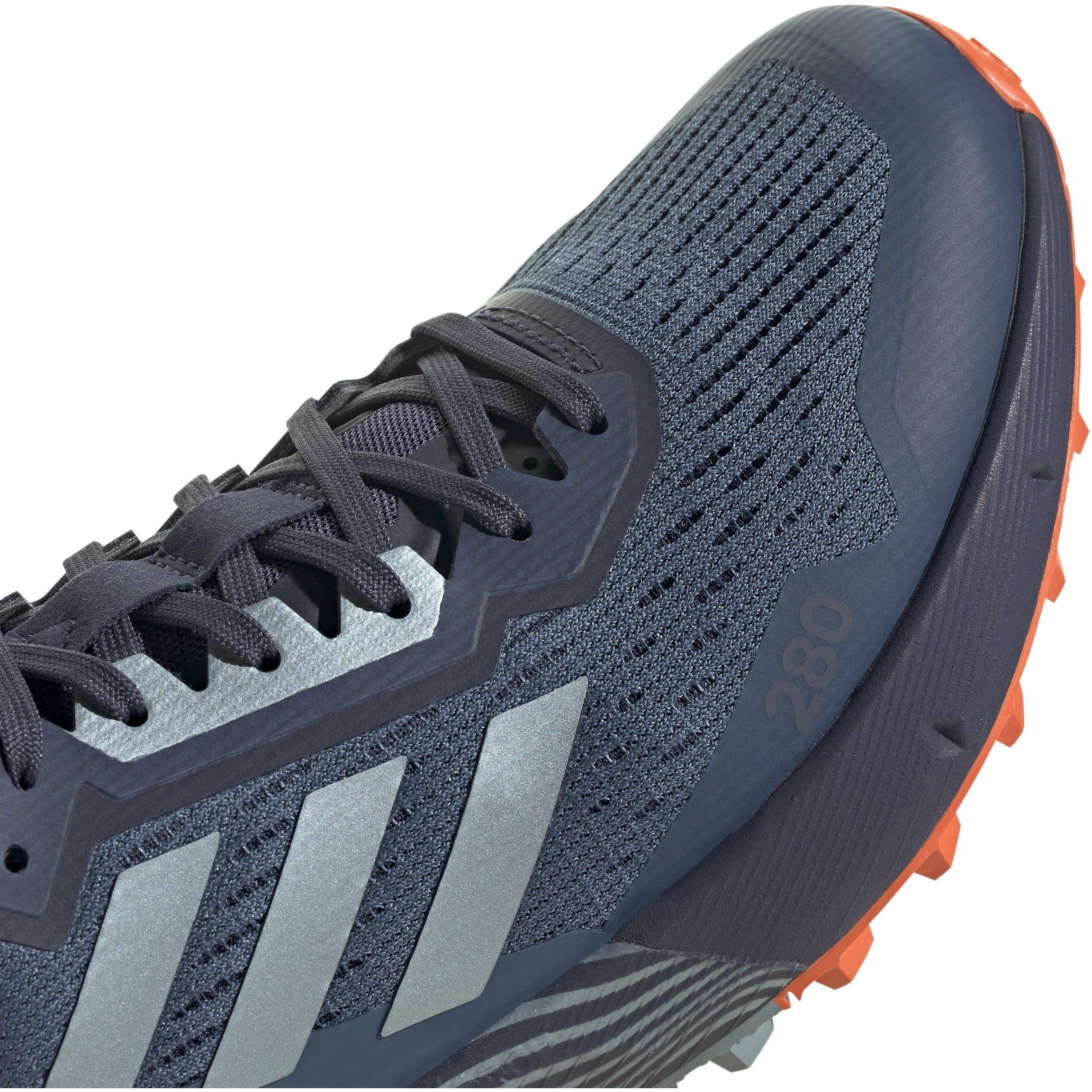 Grijs/Lila - adidas - Terrex Agravic Women's Trail Running Shoes - 7