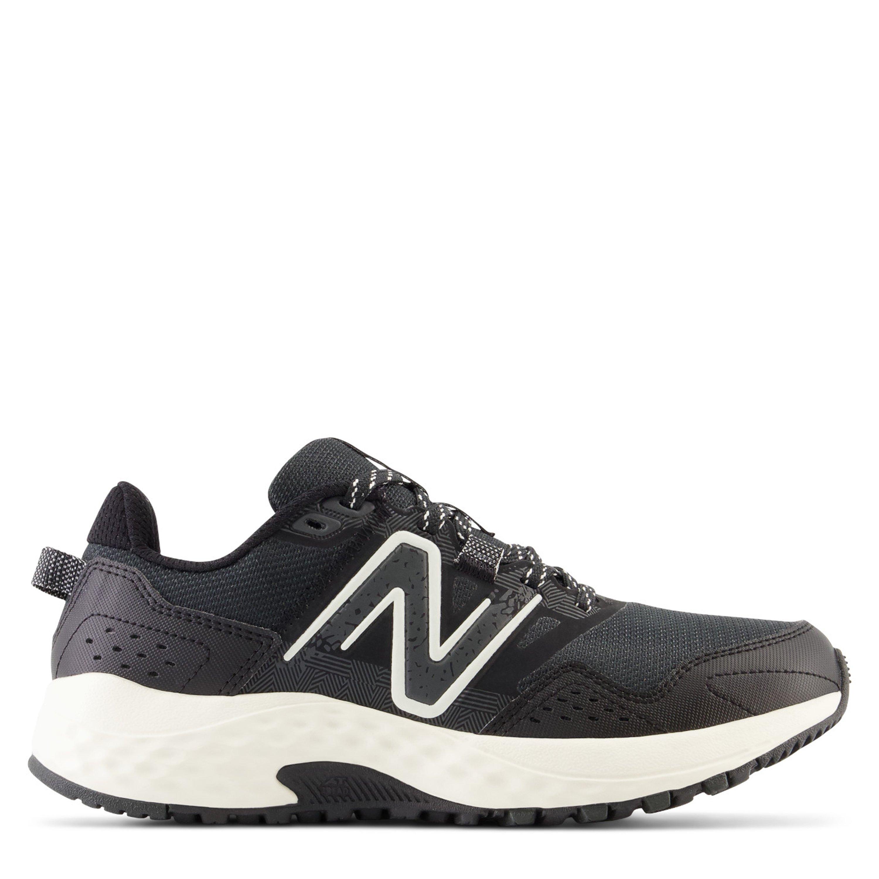Black/White - New Balance - 410v8 Womens Trail Running Shoes - 1