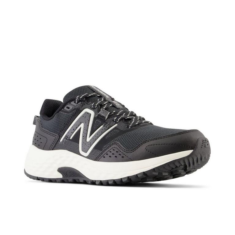 Noir/Blanc - New Balance - NB 410v8 Womens Tail Running Shoes - 4