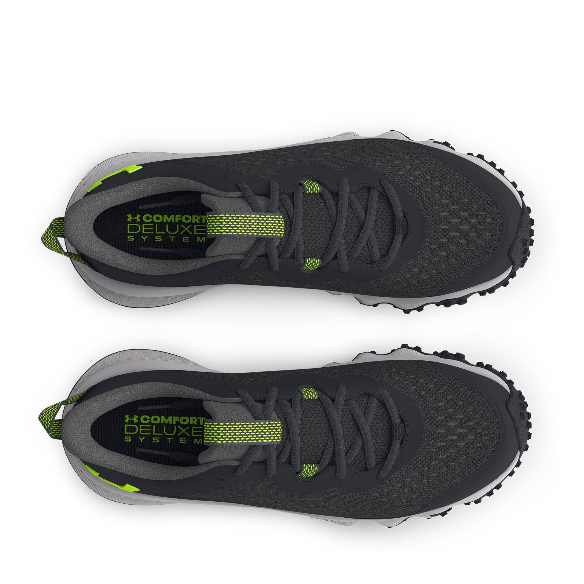 Blk/Cstrck/Yell - Under Armour - Charged Maven Trail Running Shoes Womens - 4