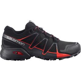 Salomon Round toe silhouette and low heel make these shoes easy for all day wear