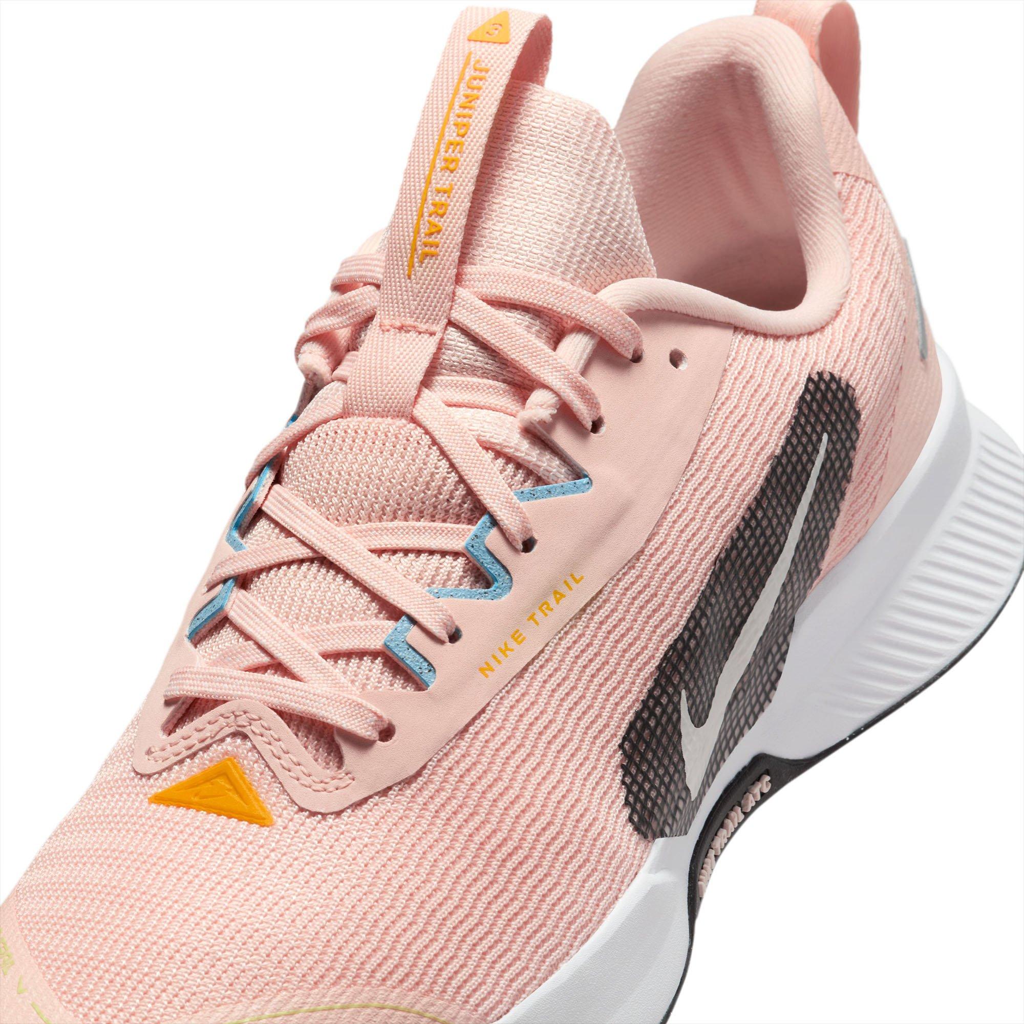 Wash Coral/Gold - Nike - Juniper Trail 3 Womens Trail Running Shoes - 8