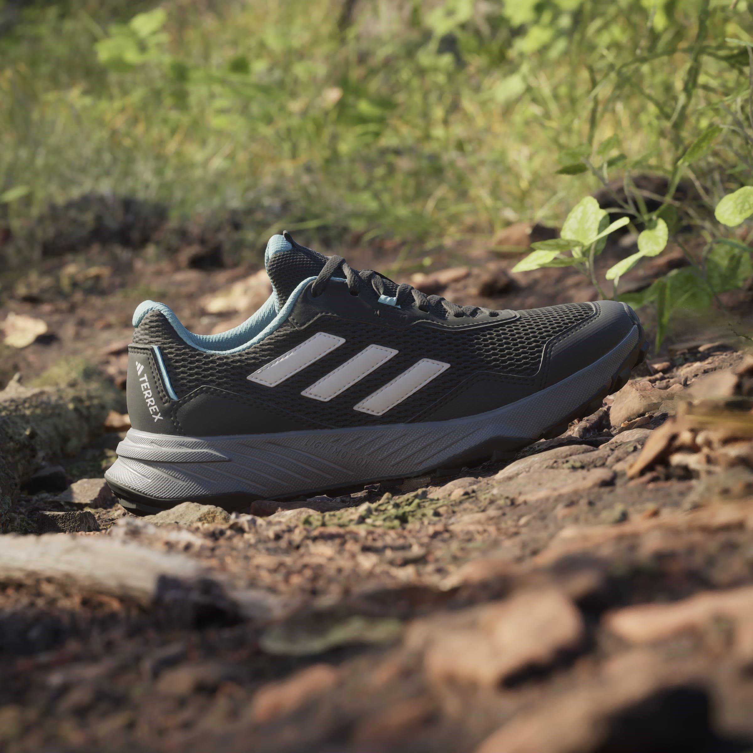 Core Black/Grey - adidas - Tracefinder Womens Trail Running Shoes - 11