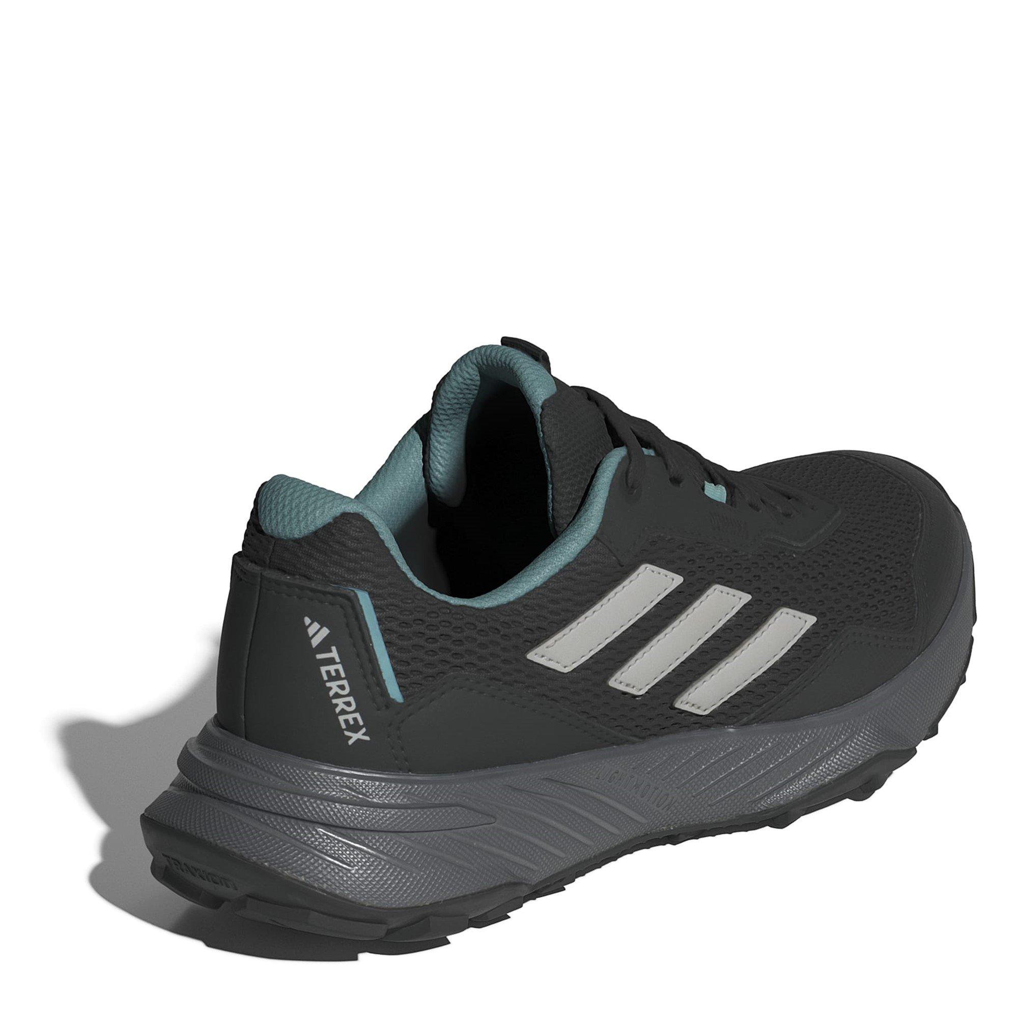 Core Black/Grey - adidas - Tracefinder Womens Trail Running Shoes - 4