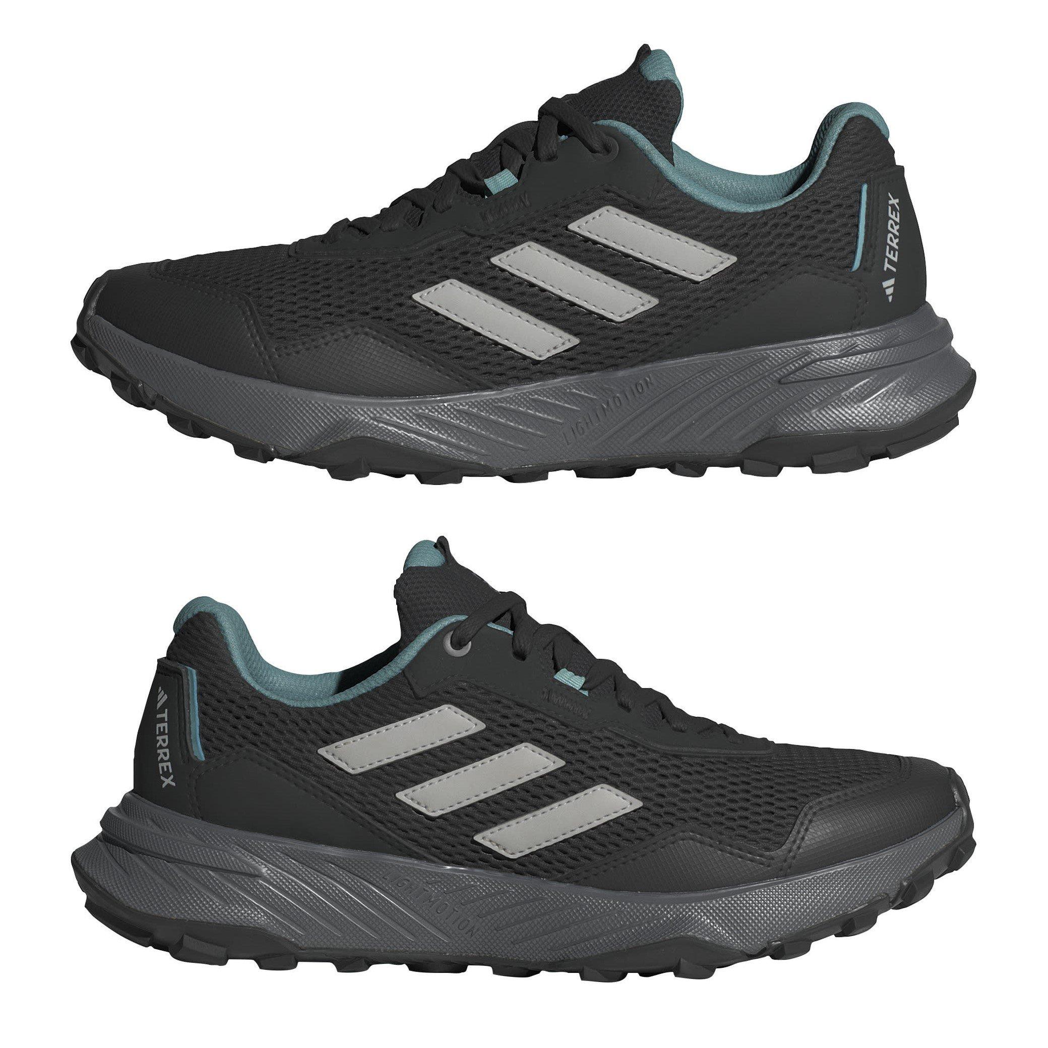 Core Black/Grey - adidas - Tracefinder Womens Trail Running Shoes - 9