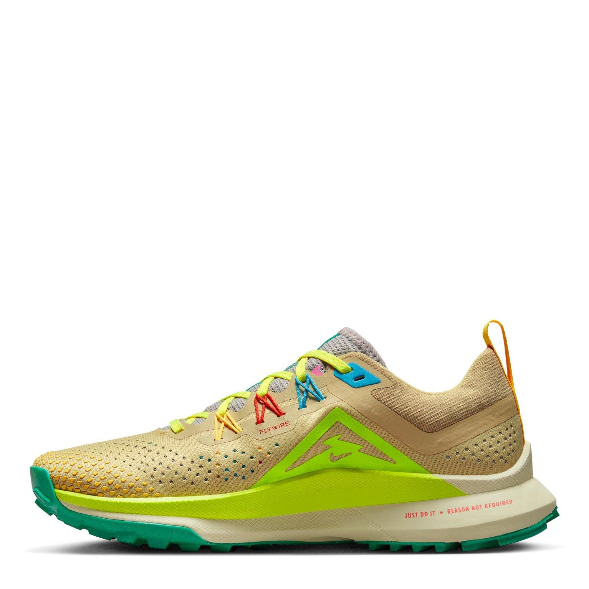 TEAM GOLD/VOLT- - Nike - React Pegasus Trail 4 Women's Trail Running Shoes - 2
