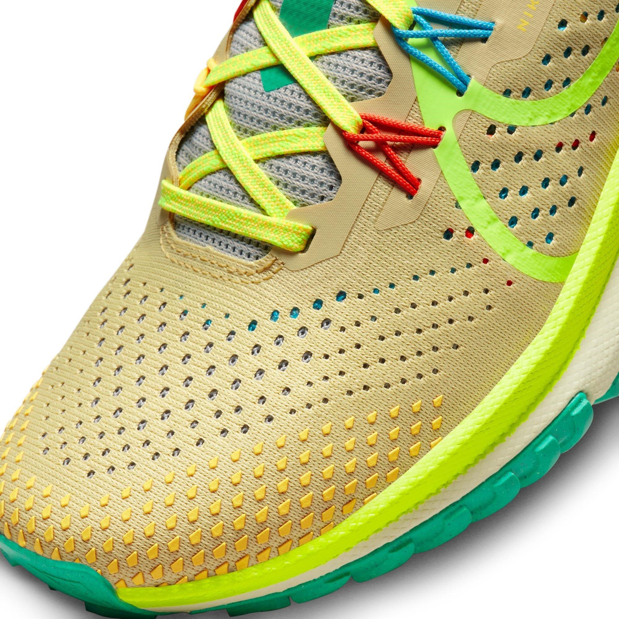 TEAM GOLD/VOLT- - Nike - React Pegasus Trail 4 Women's Trail Running Shoes - 7
