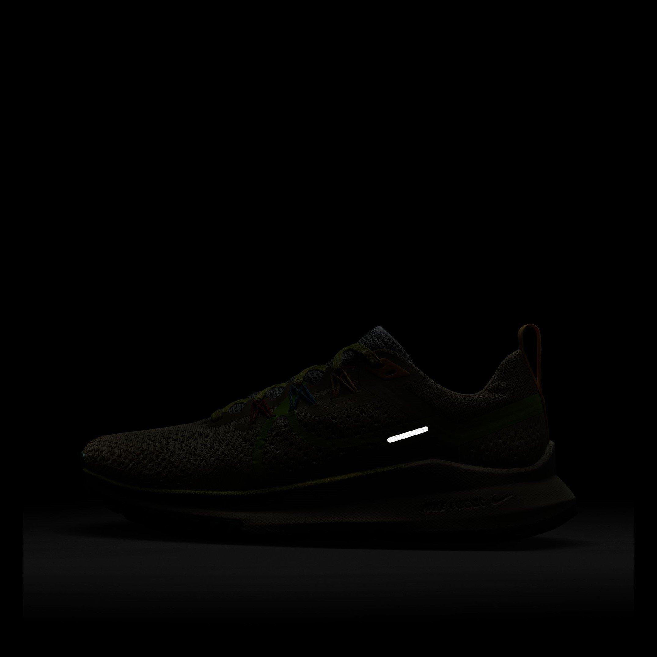 TEAM GOLD/VOLT- - Nike - React Pegasus Trail 4 Women's Trail Running Shoes - 9