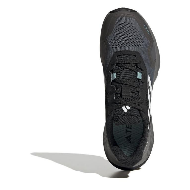 Noir/Blanc - adidas - Terrex Soulstride Rain.Rdy Womens Trail Running Shoes - 5