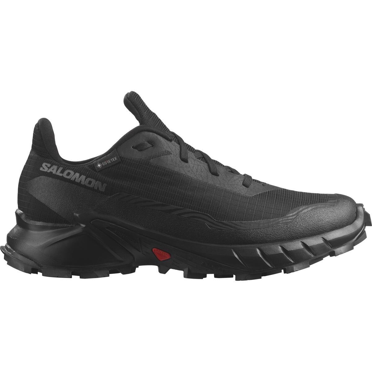 Black/Black - Salomon - Alphacross 5 GTX Women's Running Shoes - 1