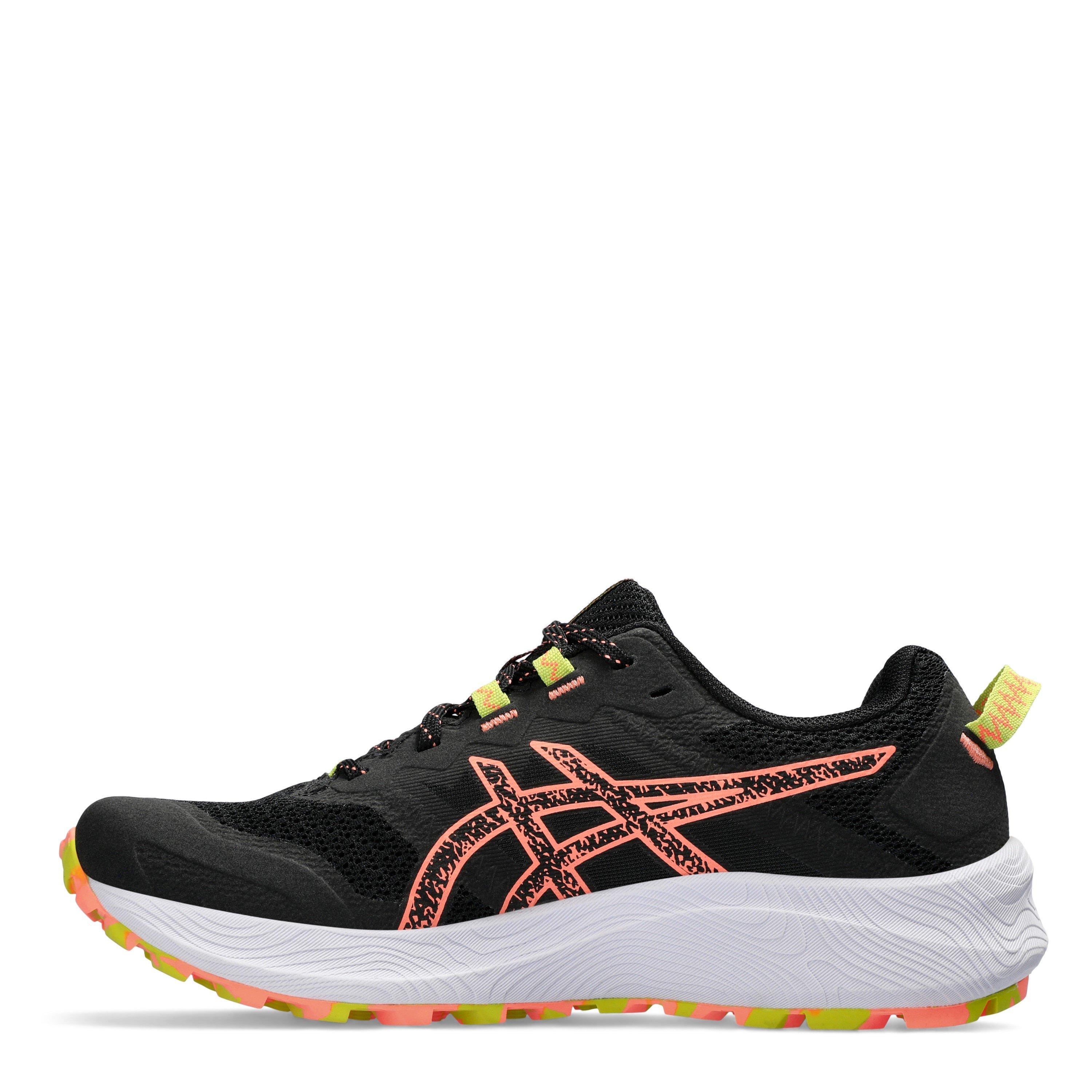 Black/Sun Coral - Asics - GEL Trabuco Terra 2 Womens Trail Running Shoes - 2
