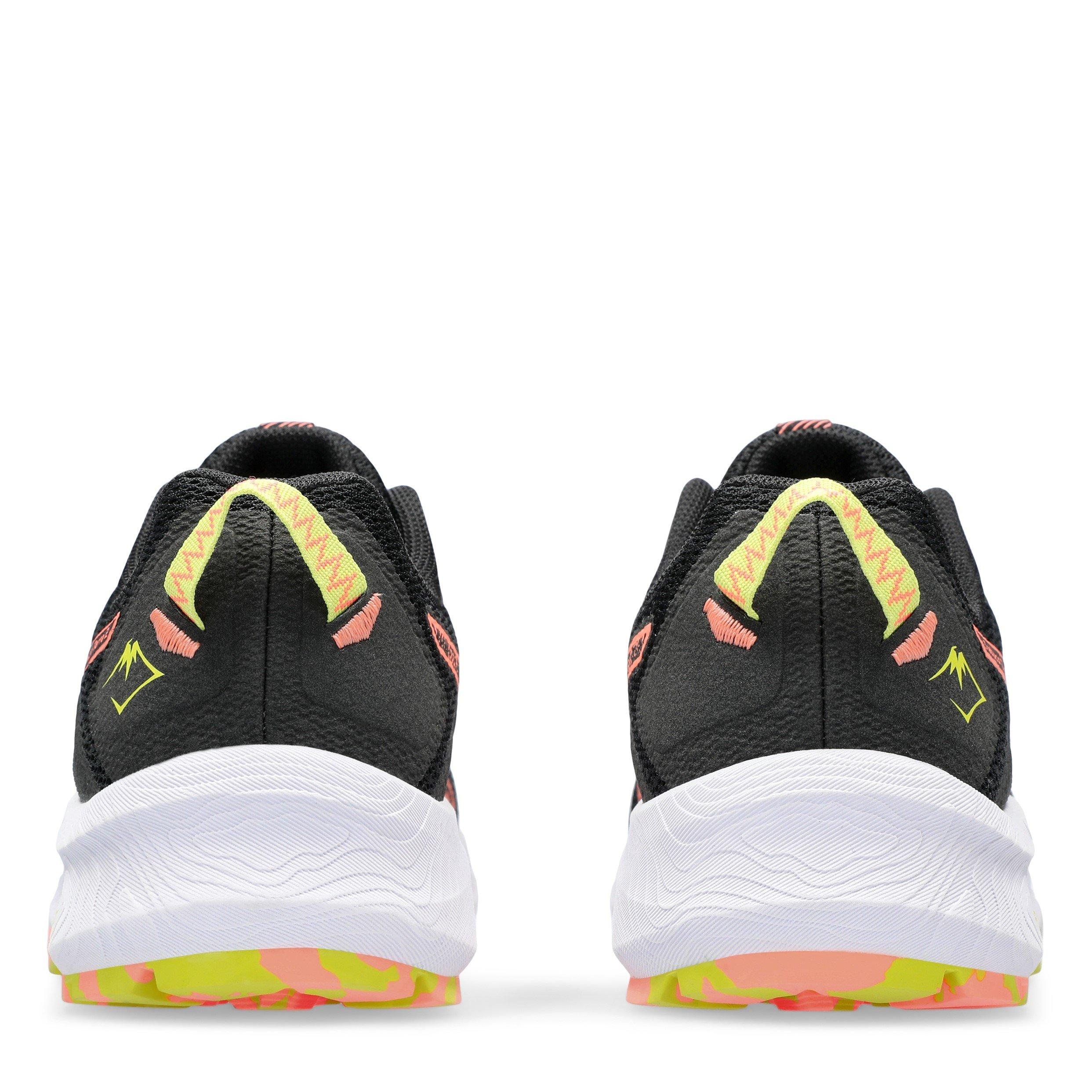 Black/Sun Coral - Asics - GEL Trabuco Terra 2 Womens Trail Running Shoes - 7