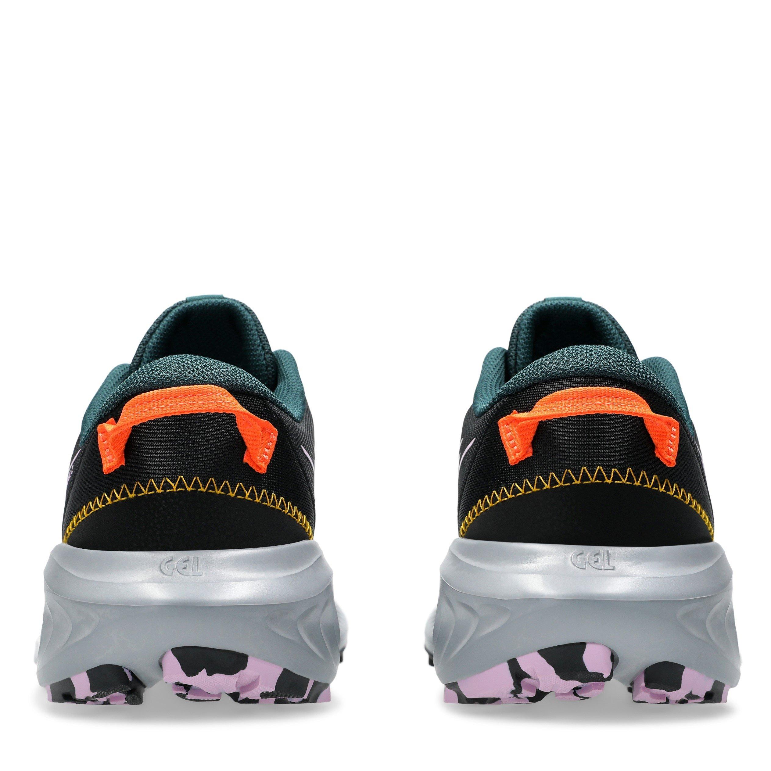 BLACK/LIGHT UBE - Asics - GEL Excite Trail 2 Womens Shoes - 7