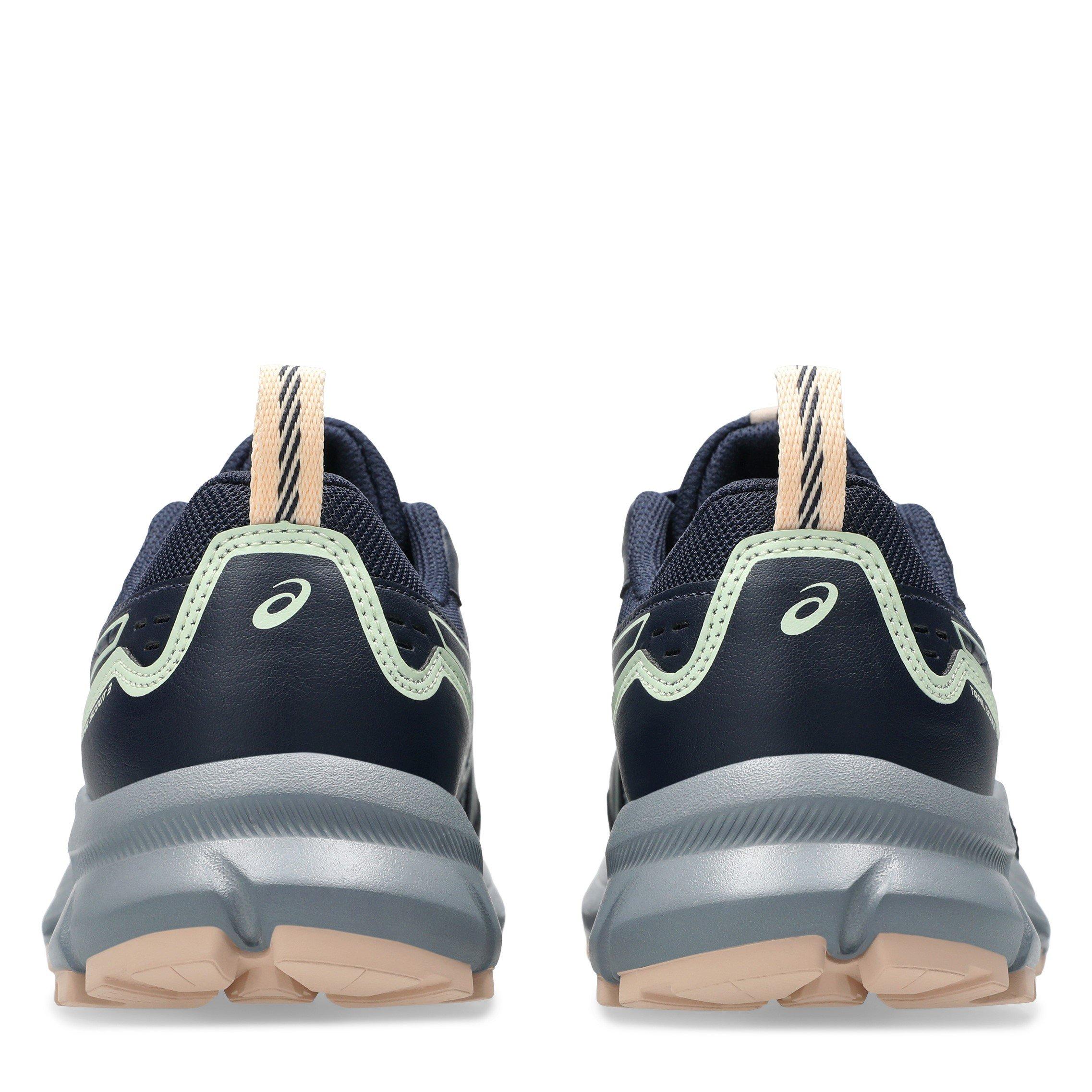 MIDNIGHT/GREEN - Asics - Trail Scout 3 Womens Trail Running Shoes - 7