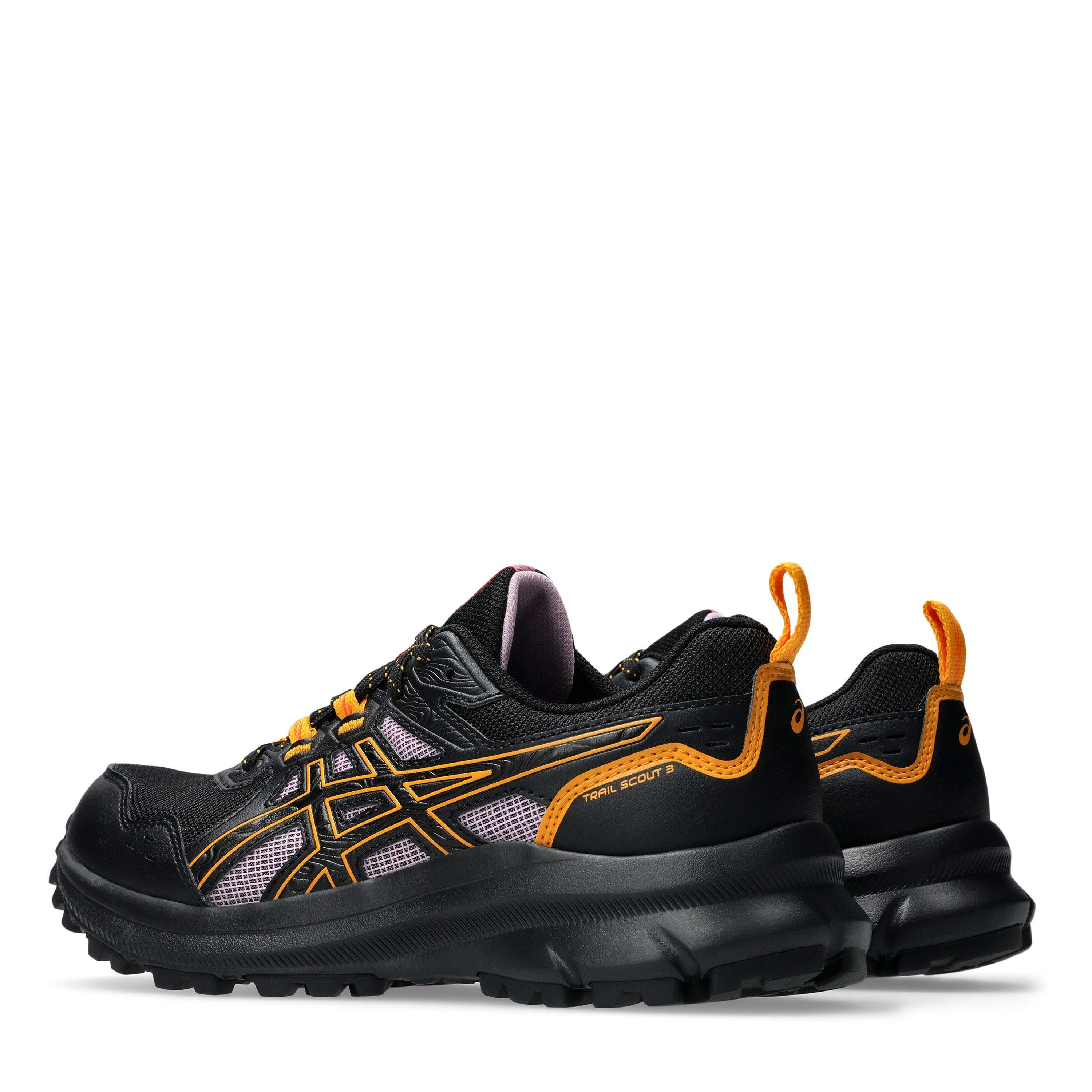 BLACK/LIGHT UBE - Asics - Trail Scout 3 Womens Trail Running Shoes - 5