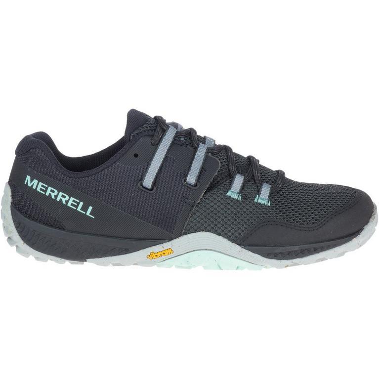 Noir - Merrell - Trail Glove 6 Trail Running Paris Shoes Womens - 1