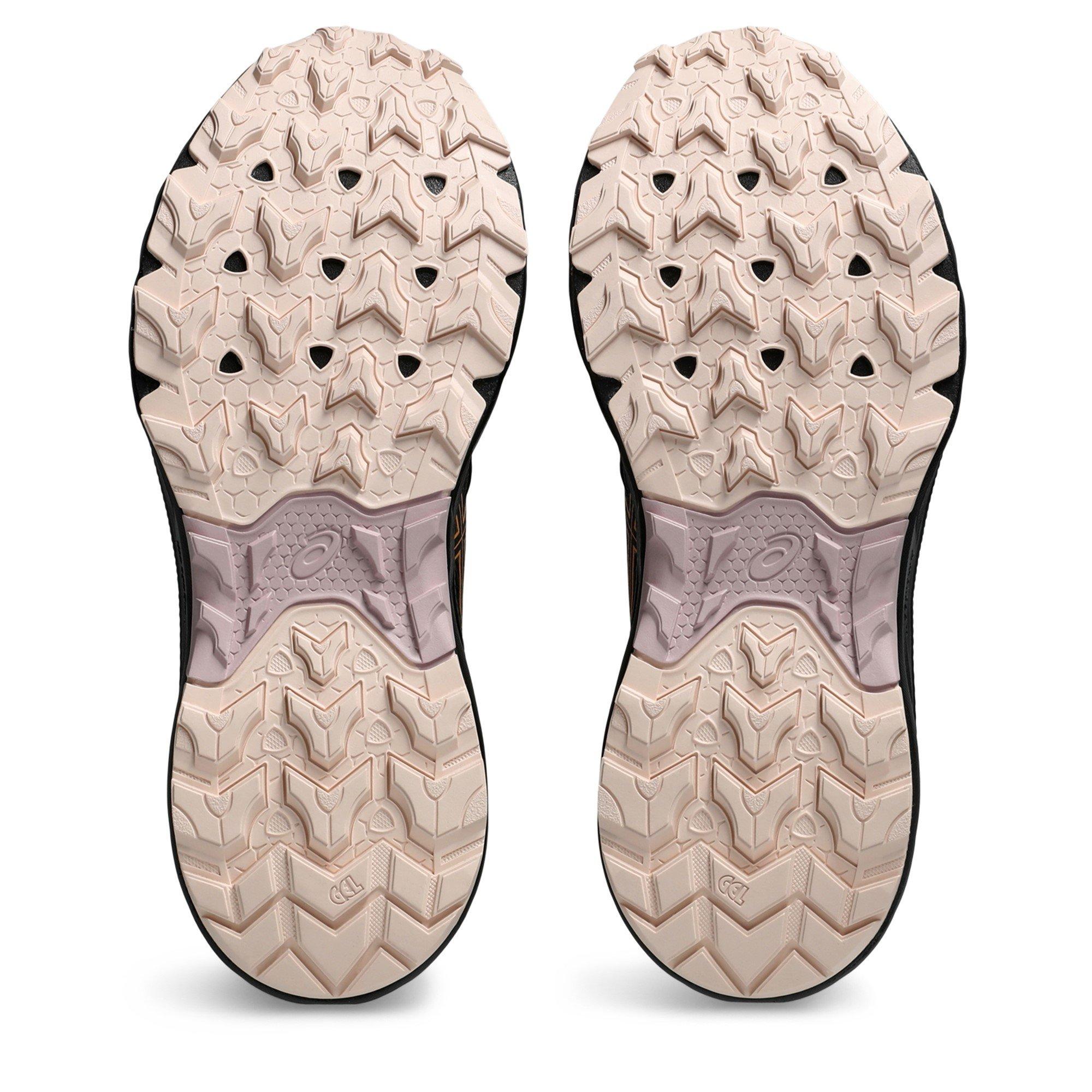 Preto/Laranja - Asics - GEL-Venture 9 Waterproof Women's Trail Running Shoes - 3