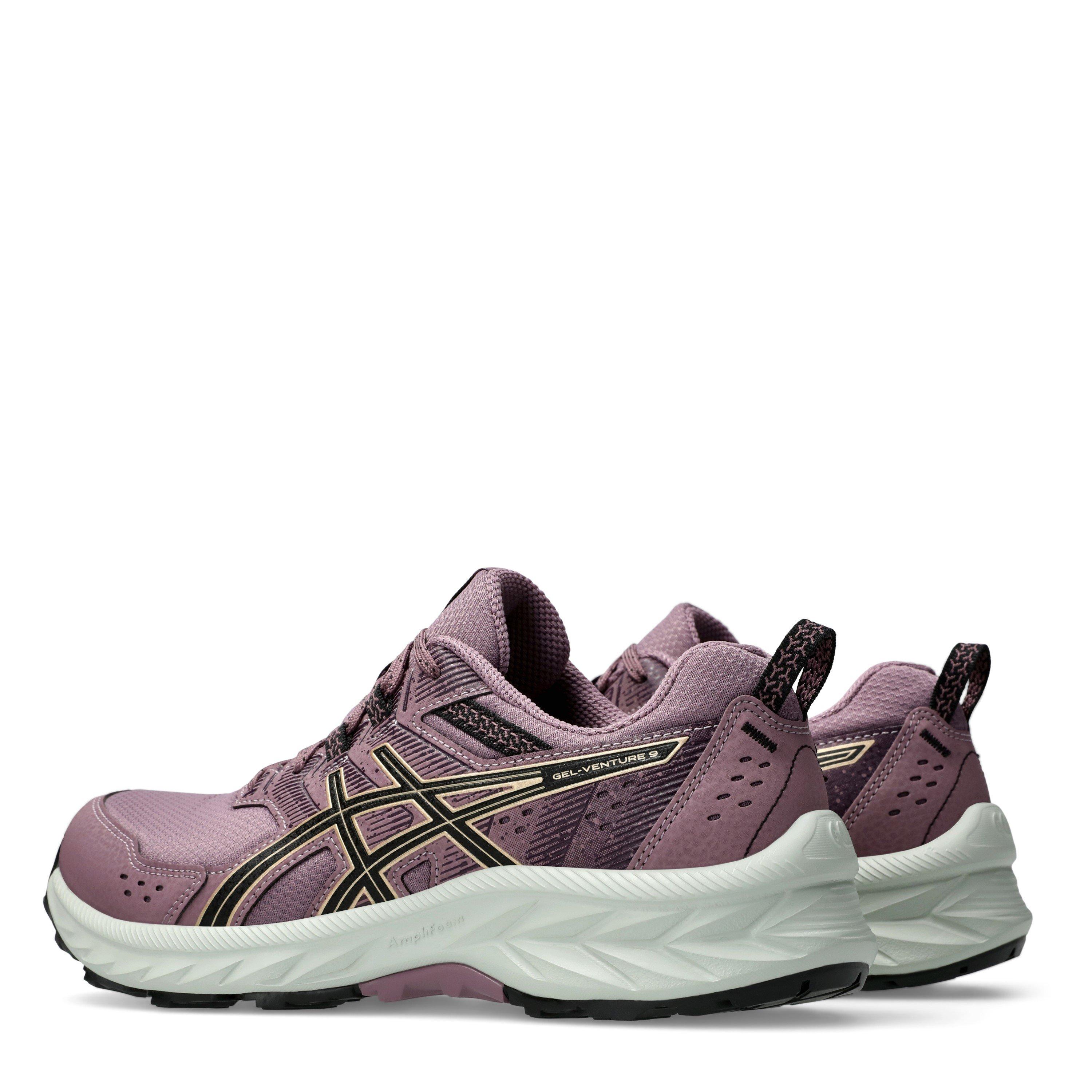 Mauve/Beige - Asics - ASICS GEL-Venture 9 Women's Trail Running Shoes - 5