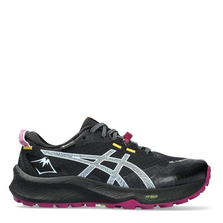 Black/Berry - Asics - Premiata low-heel crinkled leather boots - 1
