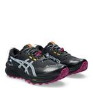 Black/Berry - Asics - Premiata low-heel crinkled leather boots - 4