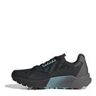 Noir/Bleu - adidas - Terrex Agravic Flow 2.0 Trail Running Shoes Womens - 2