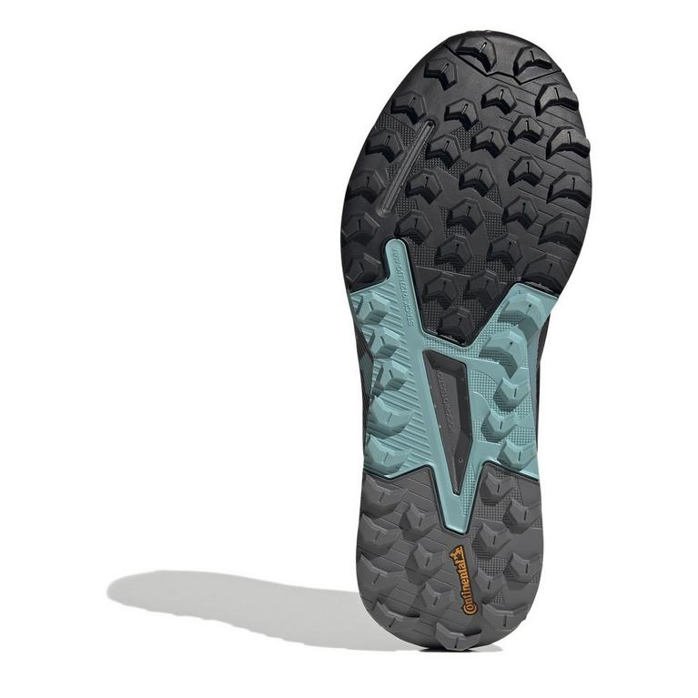 Noir/Bleu - adidas - Terrex Agravic Flow 2.0 Trail Running Shoes Womens - 6