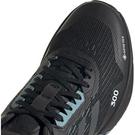 Noir/Bleu - adidas - Terrex Agravic Flow 2.0 Trail Running Shoes Womens - 7