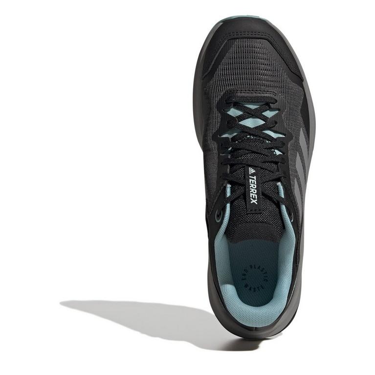 Negro/Gris - adidas - Terrex Trailrider Ladies Trail Running Shoes - 5