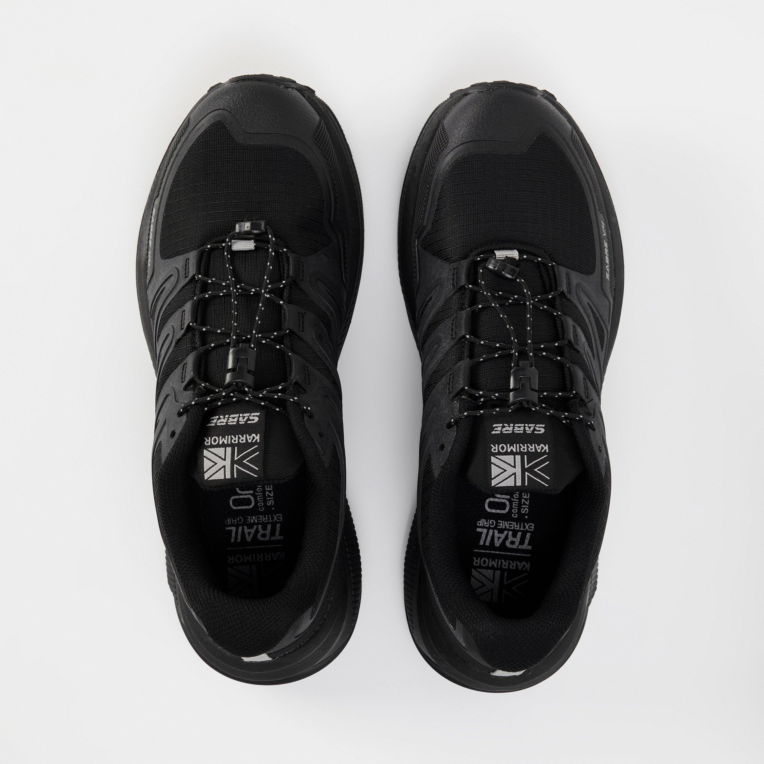 Black/Black - Karrimor - Sabre 4 Trail Running Shoes Ladies - 6