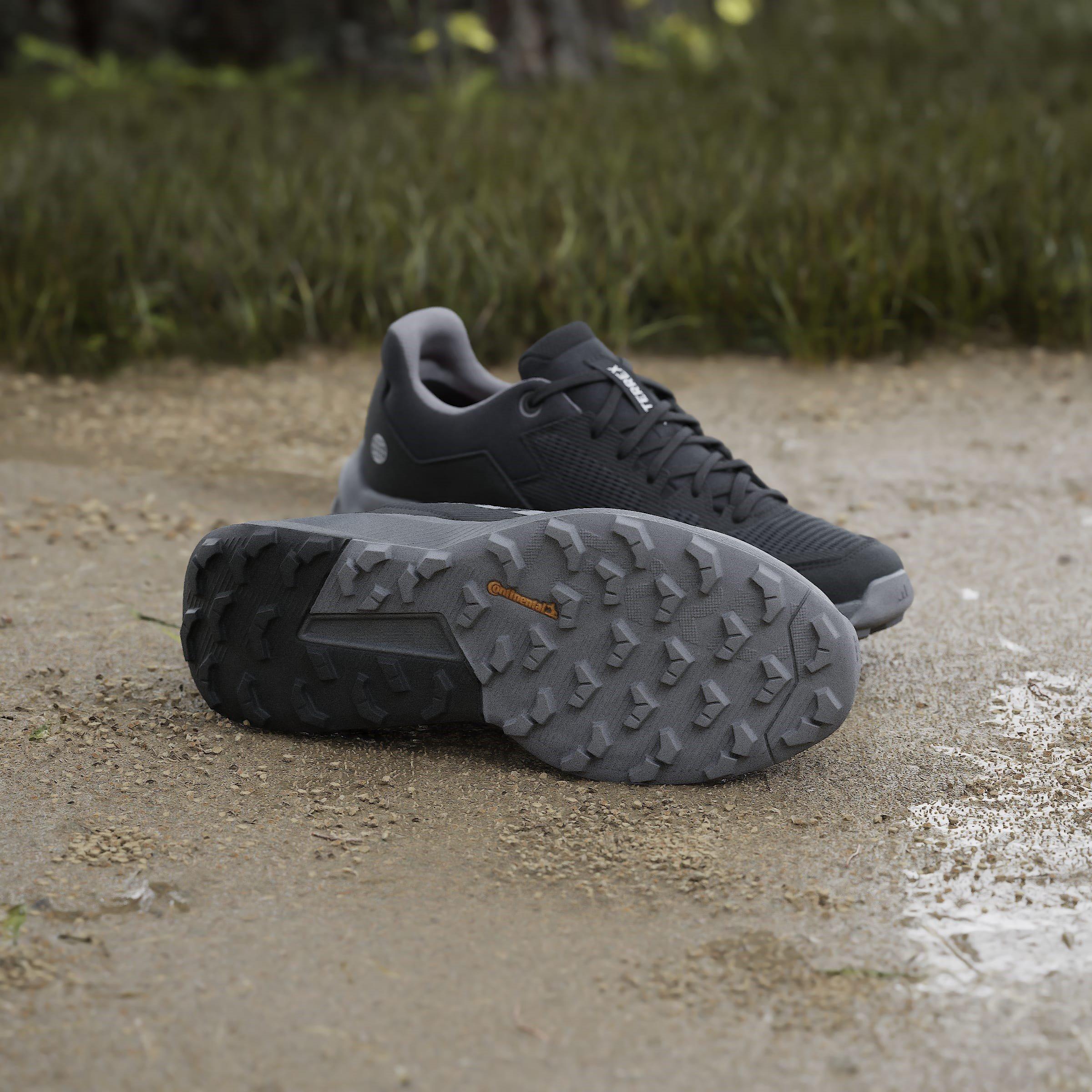 Schwarz/Grau - adidas - Terrex Trail Rider Gore-Tex Trail Womens Running Shoes - 11