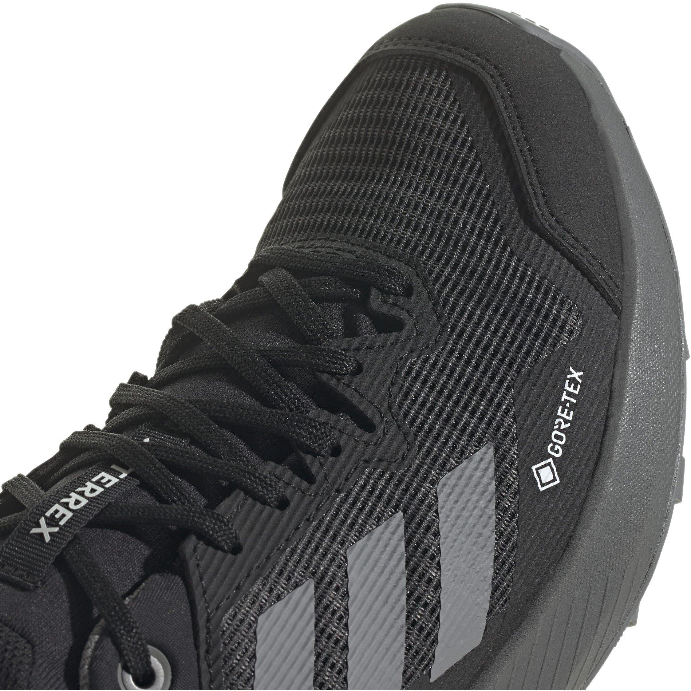 Schwarz/Grau - adidas - Terrex Trail Rider Gore-Tex Trail Womens Running Shoes - 7