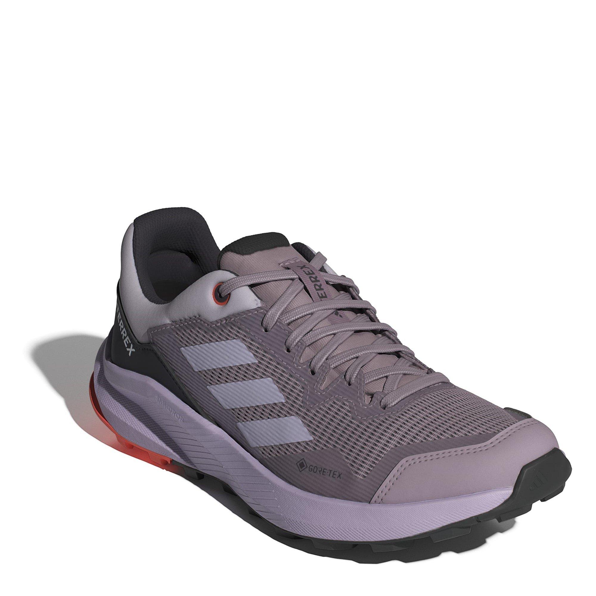 Fig/Gris - adidas - Terrex Trail Rider Gore-Tex Trail Womens Running Shoes - 3