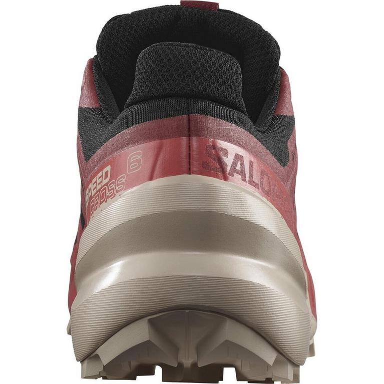 zapatillas de running Salomon trail constitución fuerte marrones - Salomon - Speedcross 6 GoreTex Women's Trail Running Shoes - 4