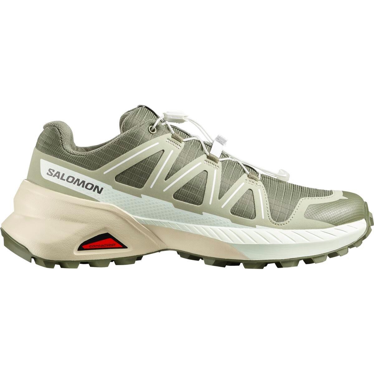 Salomon Women's Lichen Green Speedcross Peak Ladie's Trail Running Shoes - 8 (42)