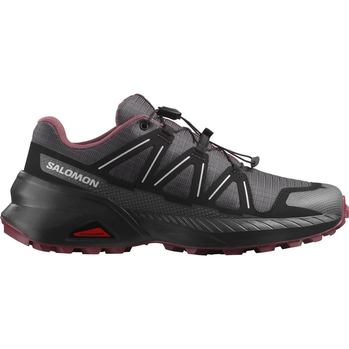 Salomon Women's Speedcross Peak Trail Running Shoes - Asphalt/Black - 6.5 (40)