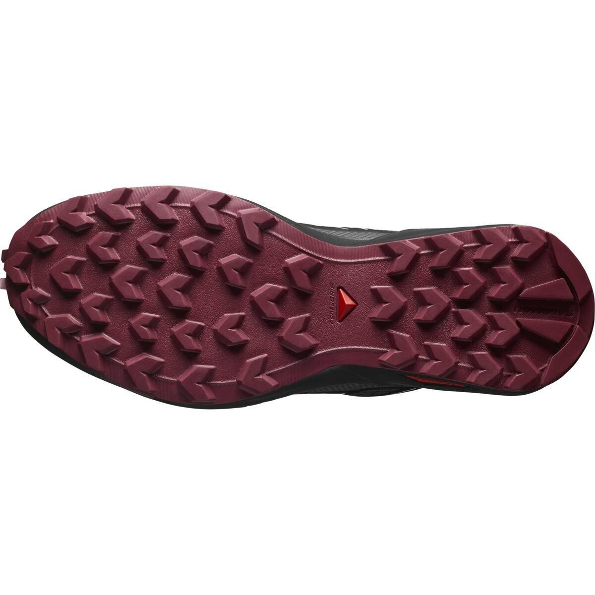 Asphalt/Black - Salomon - Speedcross Peak Trail Running Shoes Womens - 5