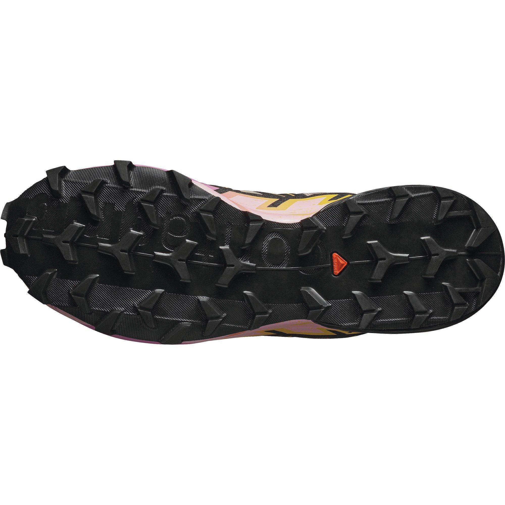 Beige/Rosa - Salomon - Speedcross 6 Trail Running Shoes Womens - 6