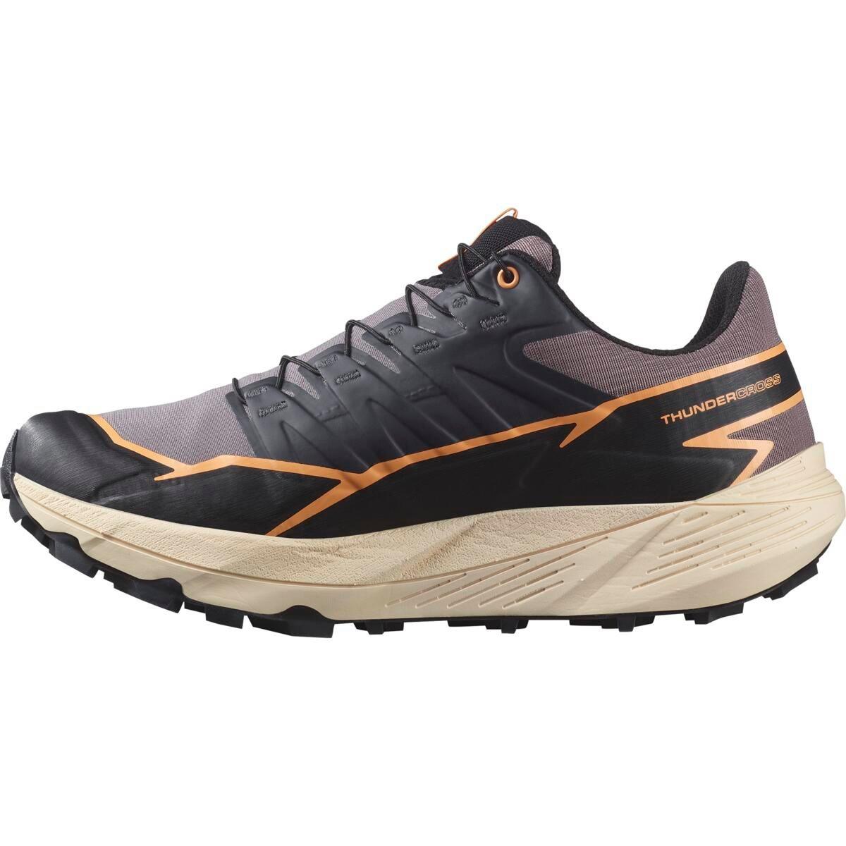 Grijs/Papaja - Salomon - Thundercross GoreTex Ladie's Trail Running Shoes - 2