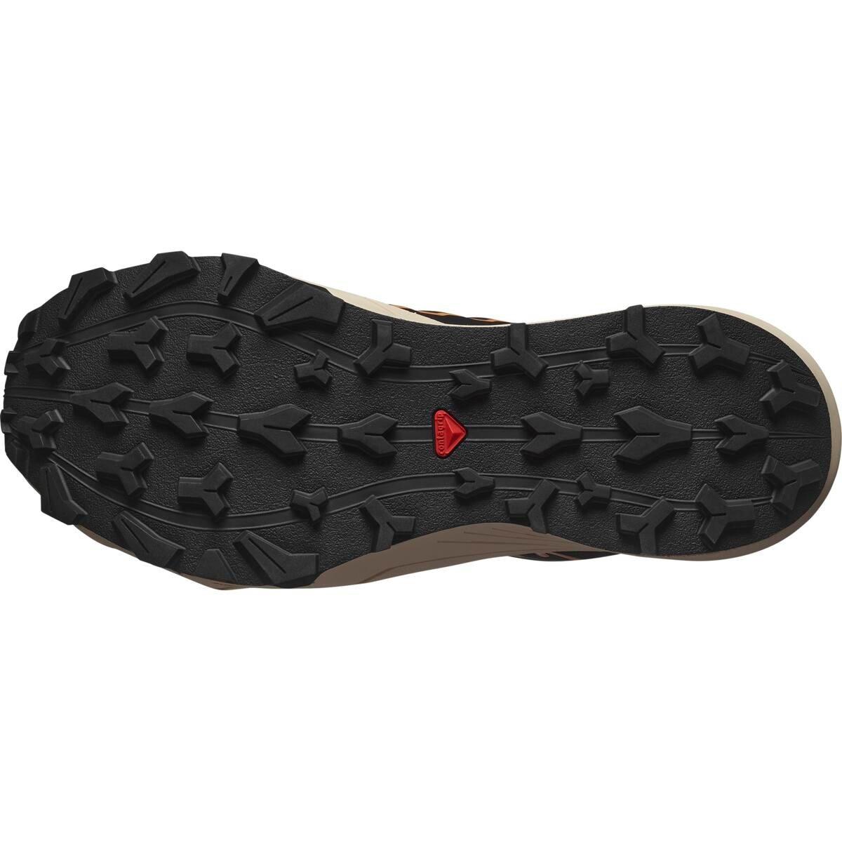 Grijs/Papaja - Salomon - Thundercross GoreTex Ladie's Trail Running Shoes - 6