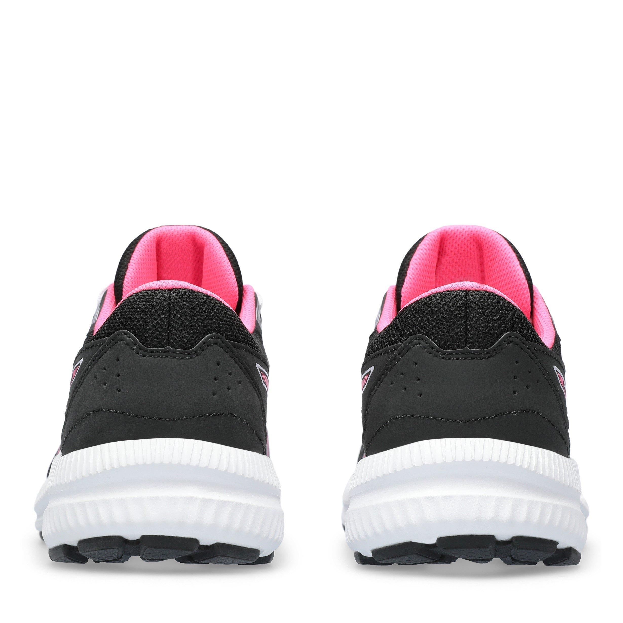 Zwart/Heet Roze - Asics - Contend 8 GS Jnr Running Shoes - 7