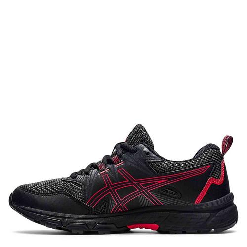 Black/Red - Asics - GEL Venture 8 Juniors Trail Running Shoes - 2