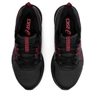 Black/Red - Asics - GEL Venture 8 Juniors Trail Running Shoes - 3