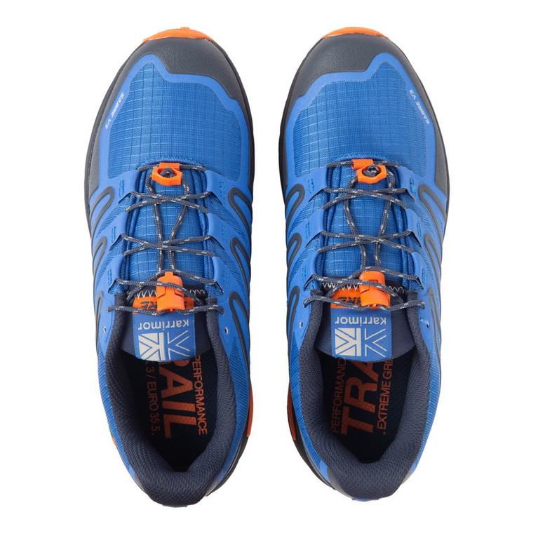 Bleu/Orange - Karrimor - Sabre 3 Junior Boys Trail Running Shoes - 5