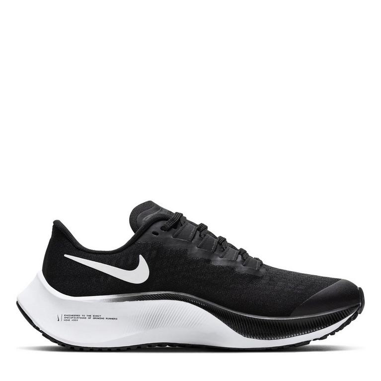 NOIR/BLANC - Nike - Air Zoom Pegasus 37 Big Kids' Running Shoe - 1