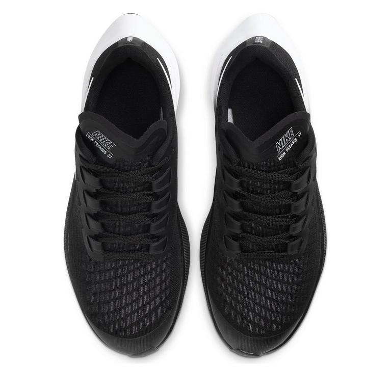 NOIR/BLANC - Nike - Air Zoom Pegasus 37 Big Kids' Running Shoe - 5