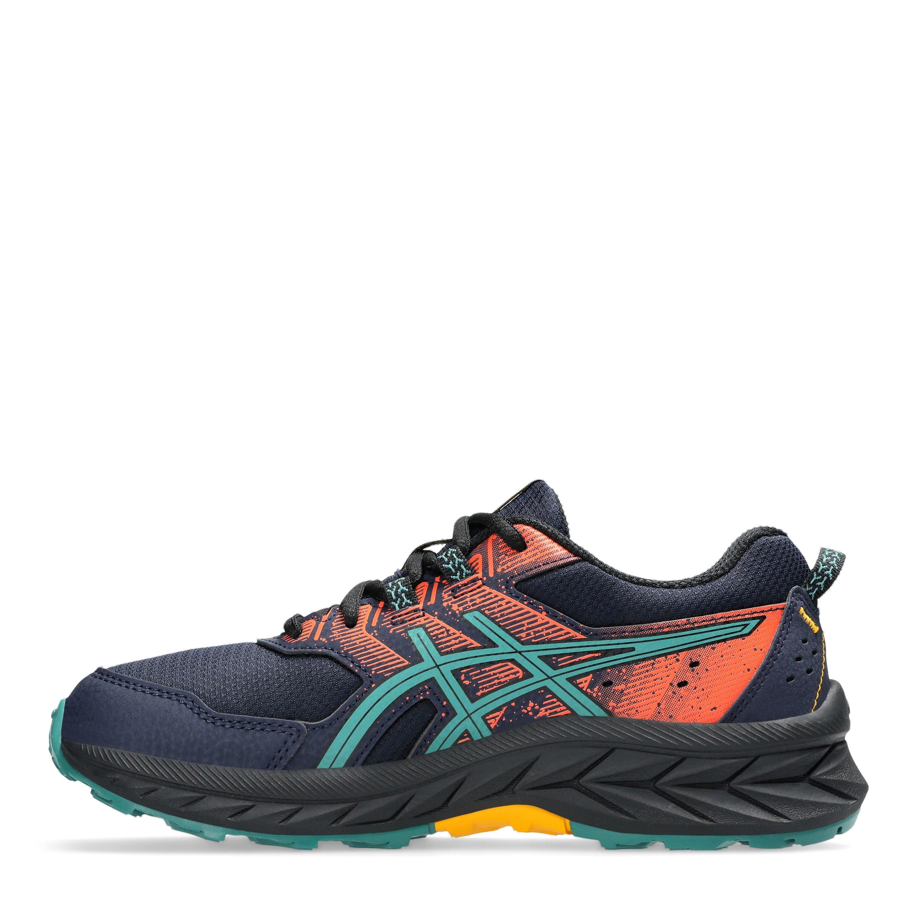 MIDNIGHT/LAKE - Asics - GEL Venture 9 Juniors Trail Running Shoes - 2