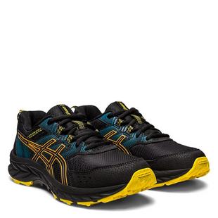 BLACK/SANDSTORM - Asics - GEL Venture 9 Juniors Trail Running Shoes - 5