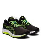 Negro/Verde - Asics - GEL-Excite 9 Junior Running Shoes - 4