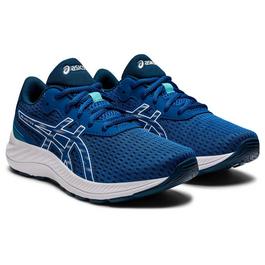 Asics they do not have ankle support beyond that of a traditional running shoe